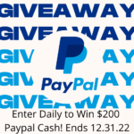 Paypal Giveaway - $200!