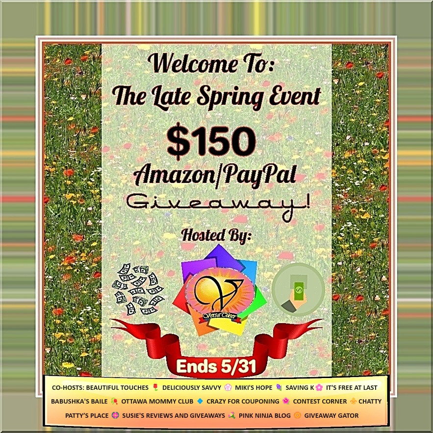 Spring Vibe Giveaway! Enter to Win $150 PP Cash or Amazon eGift Card